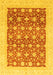 Oriental Yellow Modern Rug, abs4050yw