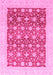 Oriental Pink Modern Rug, abs4050pnk