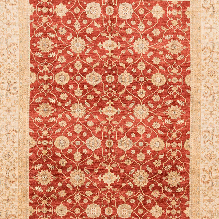 Abstract Orange Red Oriental Rug, abs4050