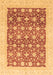 Oriental Brown Modern Rug, abs4050brn