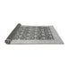 Sideview of Oriental Gray Modern Rug, abs4050gry