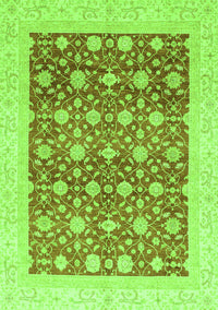 Oriental Green Modern Rug, abs4050grn