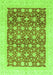 Oriental Green Modern Rug, abs4050grn