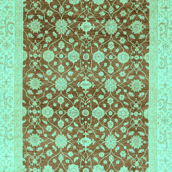 Oriental Turquoise Modern Rug, abs4050turq