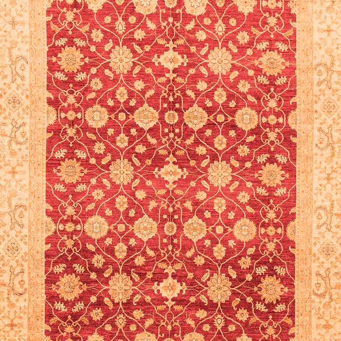 Oriental Orange Modern Rug, abs4050org