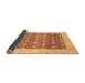 Sideview of Oriental Brown Modern Rug, abs4050brn