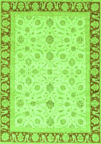 Oriental Green Modern Rug, abs4051grn