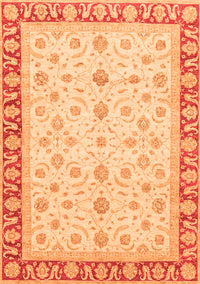 Oriental Orange Modern Rug, abs4051org