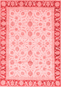 Oriental Red Modern Rug, abs4051red