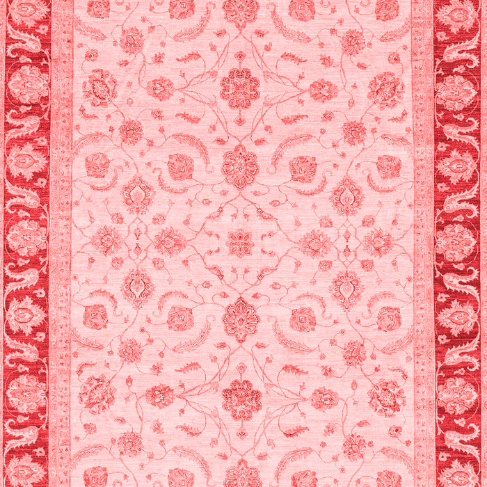 Oriental Red Modern Area Rugs