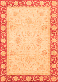 Oriental Orange Modern Rug, abs4052org