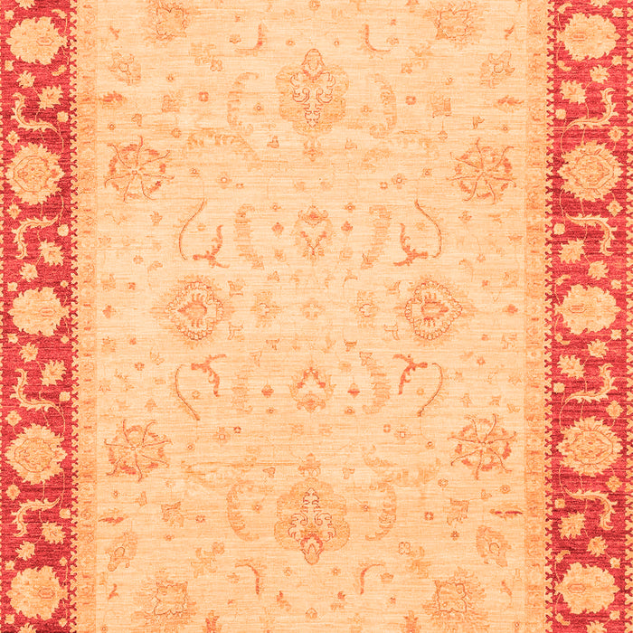 Oriental Orange Modern Rug, abs4052org