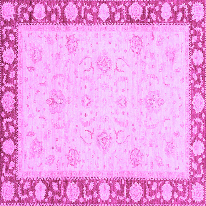 Square Oriental Purple Modern Rug, abs4052pur