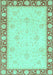 Oriental Turquoise Modern Rug, abs4052turq