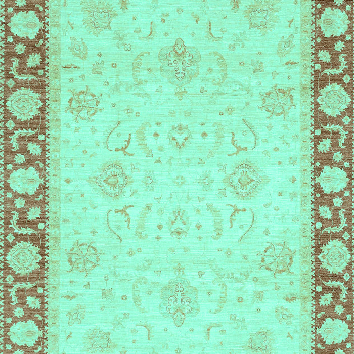 Oriental Turquoise Modern Rug, abs4052turq