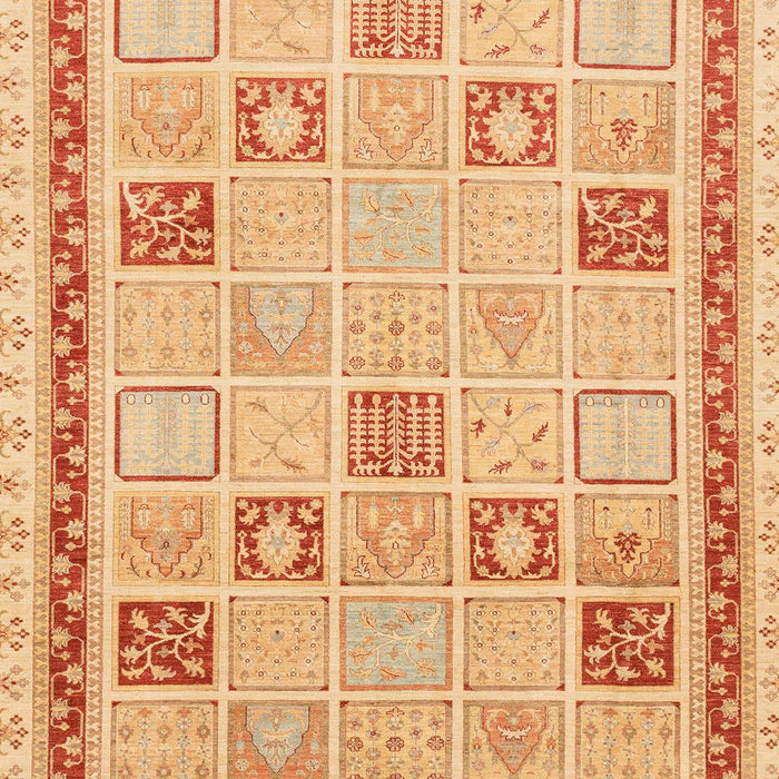 Abstract Orange Oriental Rug, abs4053