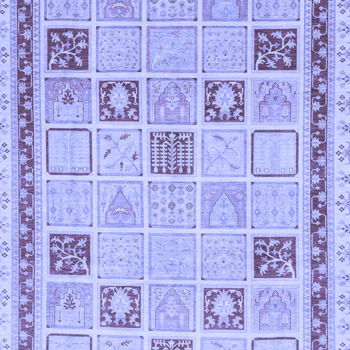 Oriental Blue Modern Rug, abs4053blu