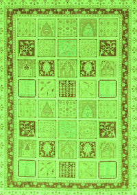 Oriental Green Modern Rug, abs4053grn