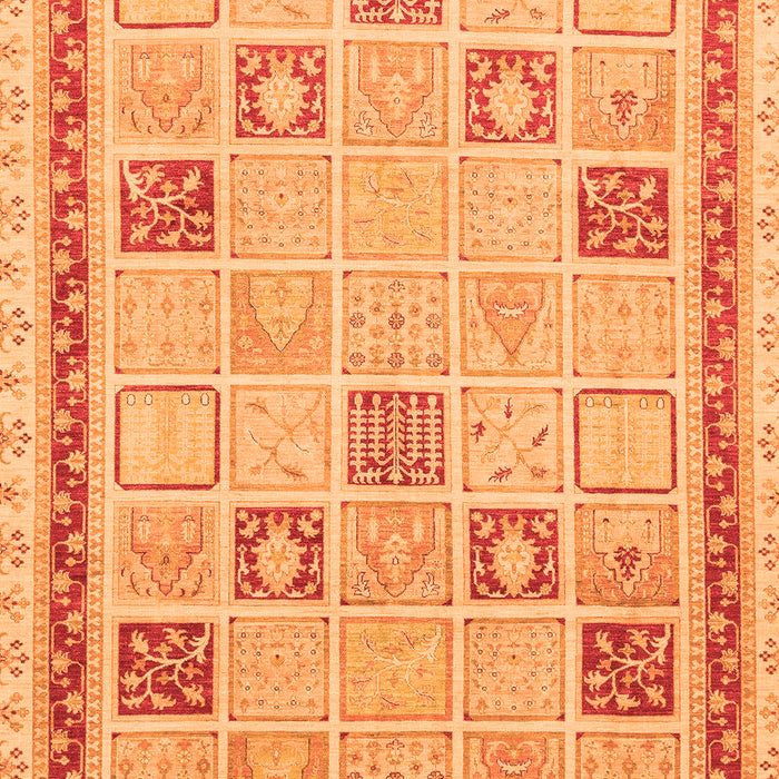 Oriental Orange Modern Rug, abs4053org