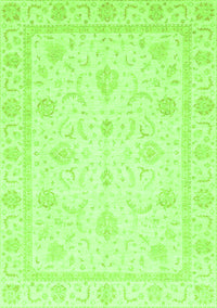 Oriental Green Traditional Rug, abs4054grn