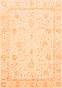 Oriental Orange Traditional Rug, abs4054org