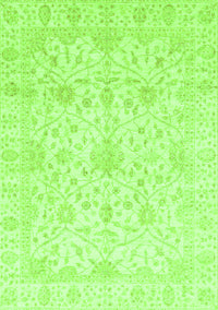 Oriental Green Traditional Rug, abs4055grn