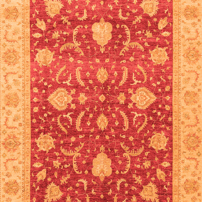 Oriental Orange Traditional Rug, abs4056org
