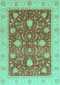 Oriental Turquoise Traditional Rug, abs4056turq