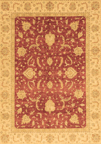 Oriental Brown Traditional Rug, abs4056brn