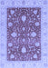 Oriental Blue Traditional Rug, abs4056blu