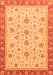 Oriental Orange Traditional Rug, abs4057org