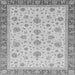 Square Oriental Gray Traditional Rug, abs4057gry