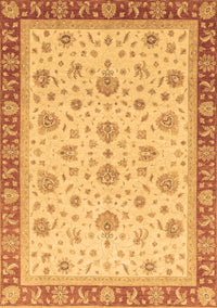 Oriental Brown Traditional Rug, abs4057brn