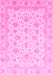 Oriental Pink Traditional Rug, abs4058pnk