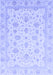 Machine Washable Oriental Blue Traditional Rug, wshabs4058blu