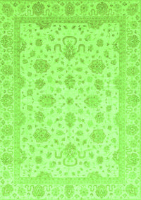 Oriental Green Traditional Rug, abs4058grn