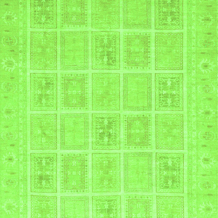 Abstract Green Modern Rug, abs4059grn