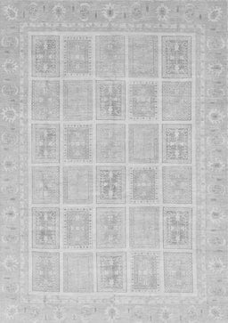 Abstract Gray Modern Rug, abs4059gry