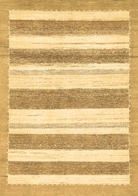 Solid Brown Modern Rug, abs405brn