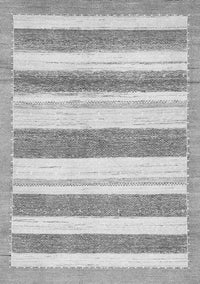 Solid Gray Modern Rug, abs405gry