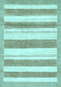 Solid Light Blue Modern Rug, abs405lblu