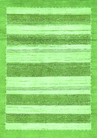 Solid Green Modern Rug, abs405grn