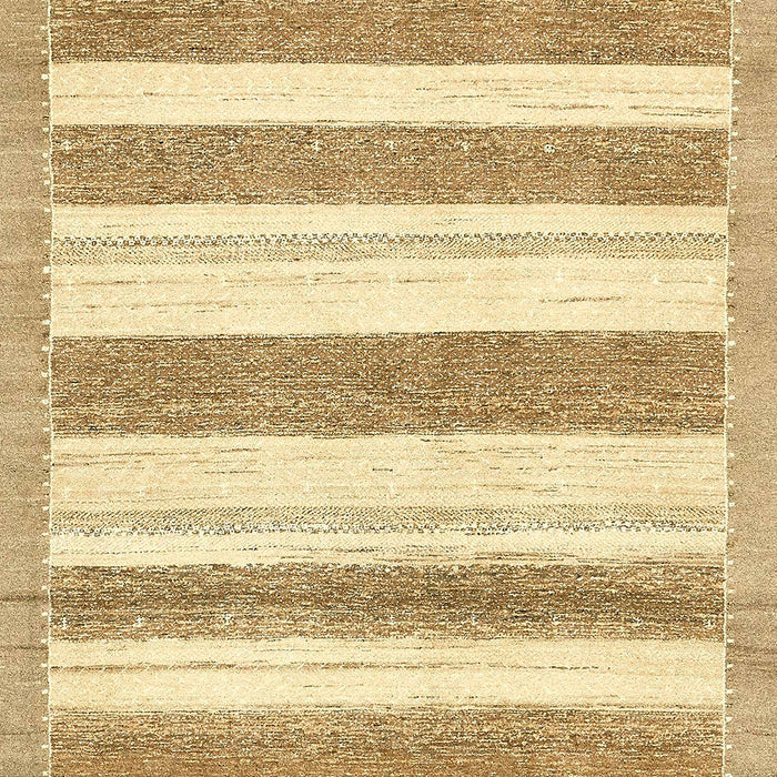 Machine Washable Abstract Sun Yellow Rug, wshabs405