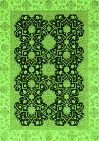 Oriental Green Traditional Rug, abs4060grn