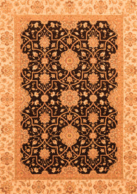 Oriental Orange Traditional Rug, abs4060org