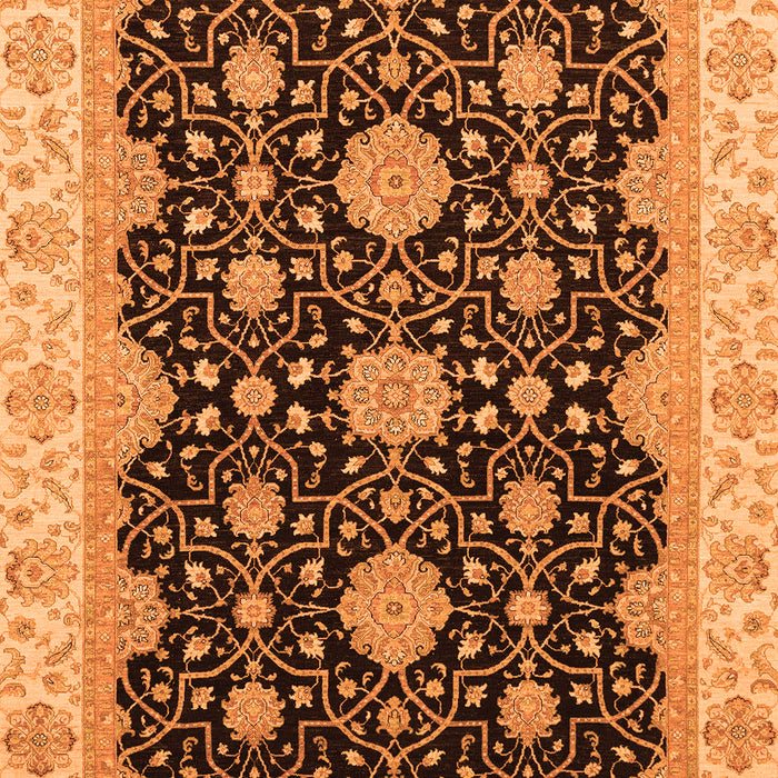 Oriental Orange Traditional Rug, abs4060org