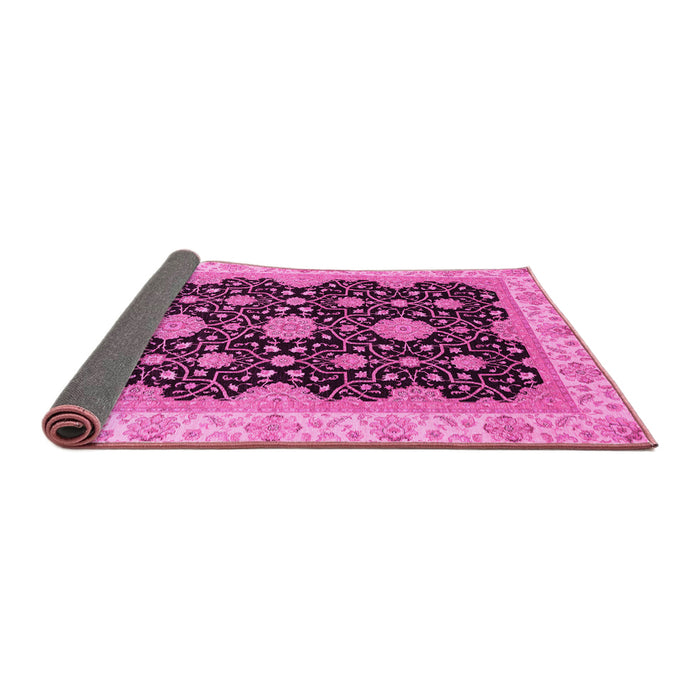 Sideview of Oriental Pink Traditional Rug, abs4060pnk