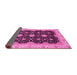 Sideview of Oriental Pink Traditional Rug, abs4060pnk