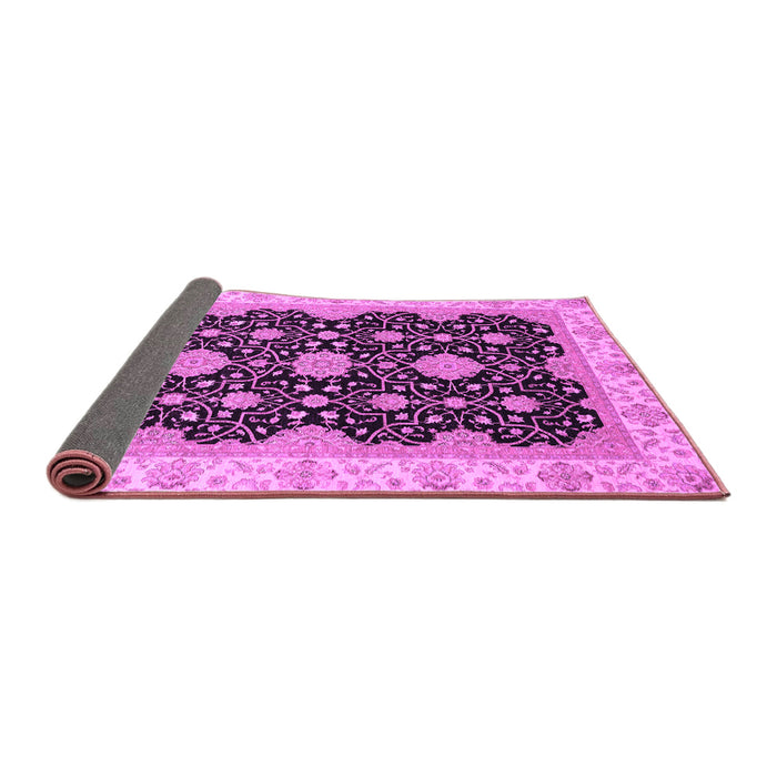 Sideview of Oriental Purple Traditional Rug, abs4060pur