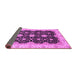 Sideview of Oriental Purple Traditional Rug, abs4060pur